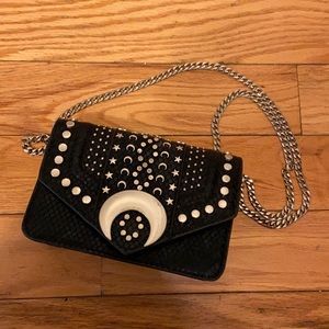 ZARA chain link purse